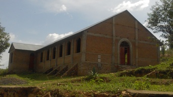 Buhemba Church - roof completed Novermber 2014