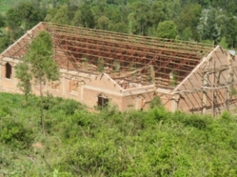 Buhemba Church - roof structure