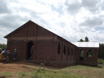 Mangucha Church - rooof completed July 2013
