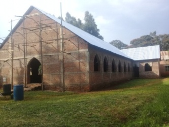 Mogabiri Church roof completed July 2017